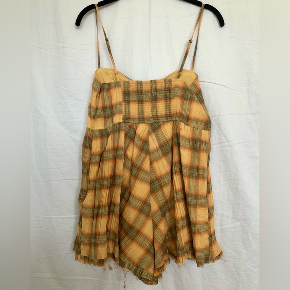 Urban Outfitters Lorelei Plaid Romper - Picture 3 of 5